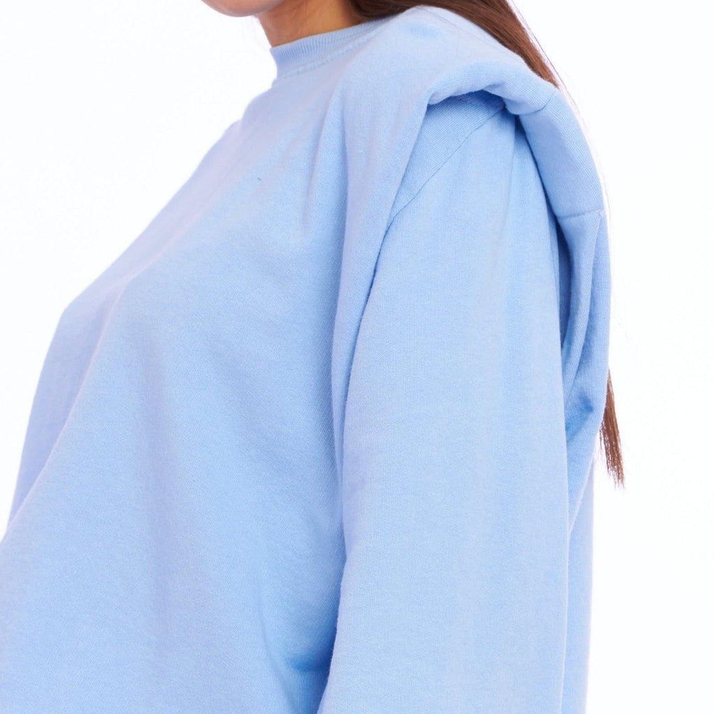 Wholeasale sweatshirt with ruffle straps - LEIVIP MULTIBRAND WHOLESALER 