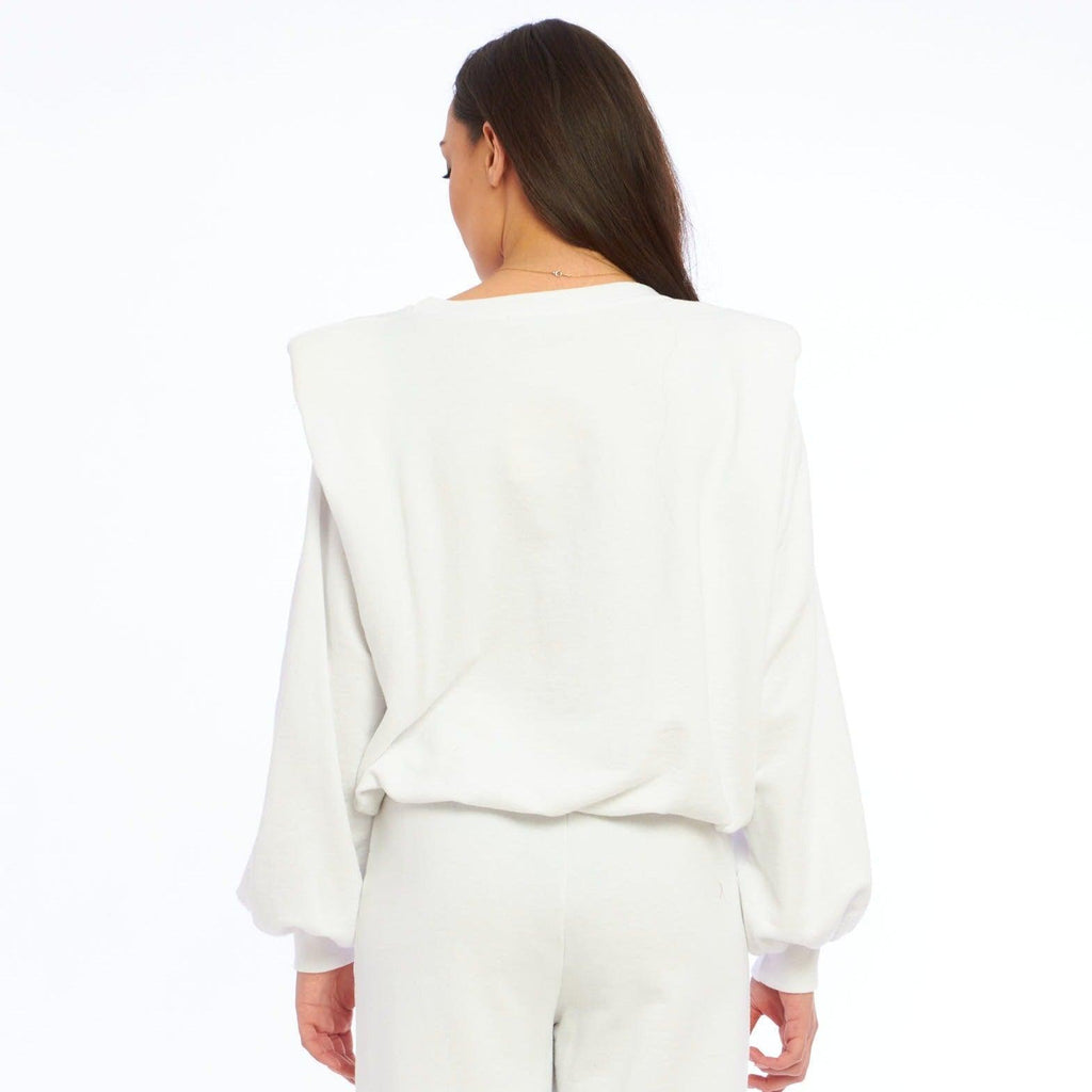Wholeasale sweatshirt with ruffle straps - LEIVIP MULTIBRAND WHOLESALER 